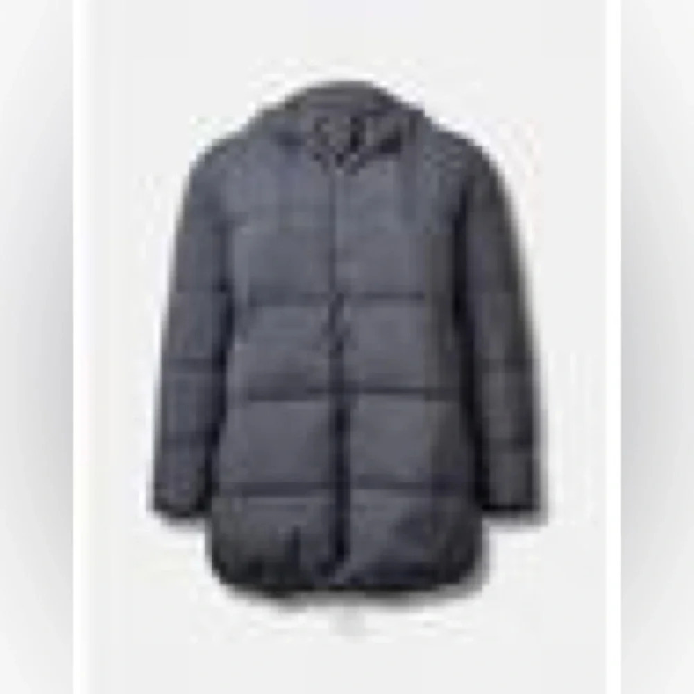 TORRID Longline Hooded Puffer NWT in space dye gray 14/16W - Picture 5 of 15